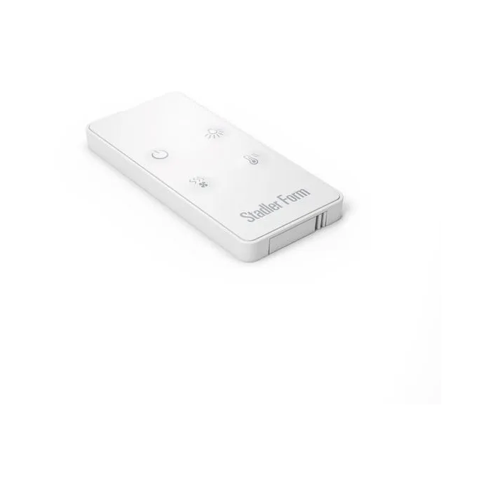 Stadler Form Erik Calefactor Ambiental con Efecto Chimenea y Difusión de Niebla - Calor Suave para Ambiente - Negro