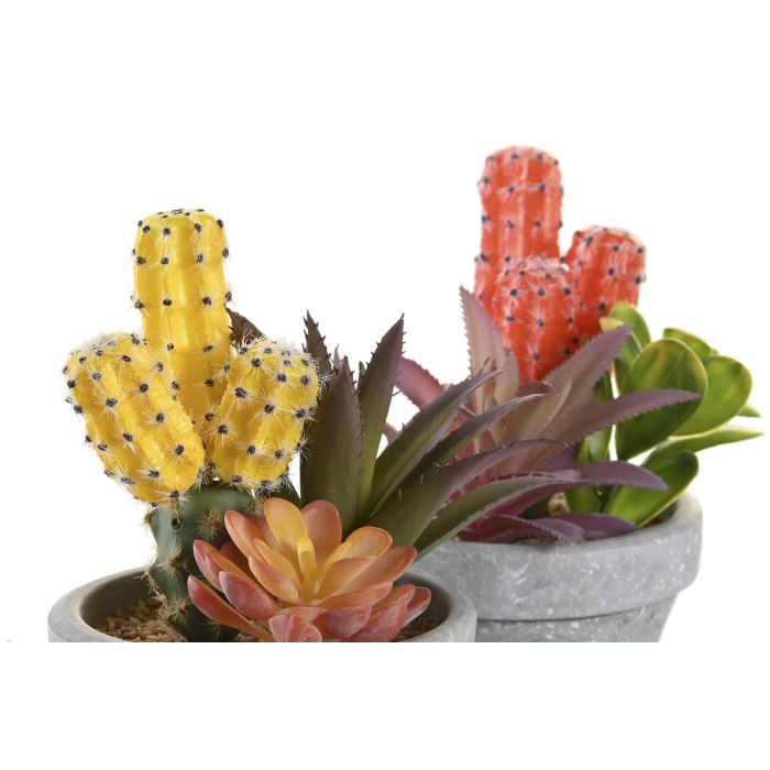 Planta DKD Home Decor Naranja Amarillo 11 x 19 x 12 cm (4 Unidades) 1 Planta DKD Home Decor Naranja Amarillo 11 x 19 x 12 cm (4 Unidades) 1