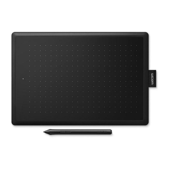 Wacom One by Small Tableta Gráfica Digitalizadora, Alámbrico, USB, 2540 lpi, Área de Trabajo 152 x 95 mm, Lápiz Incluido, Negro 2