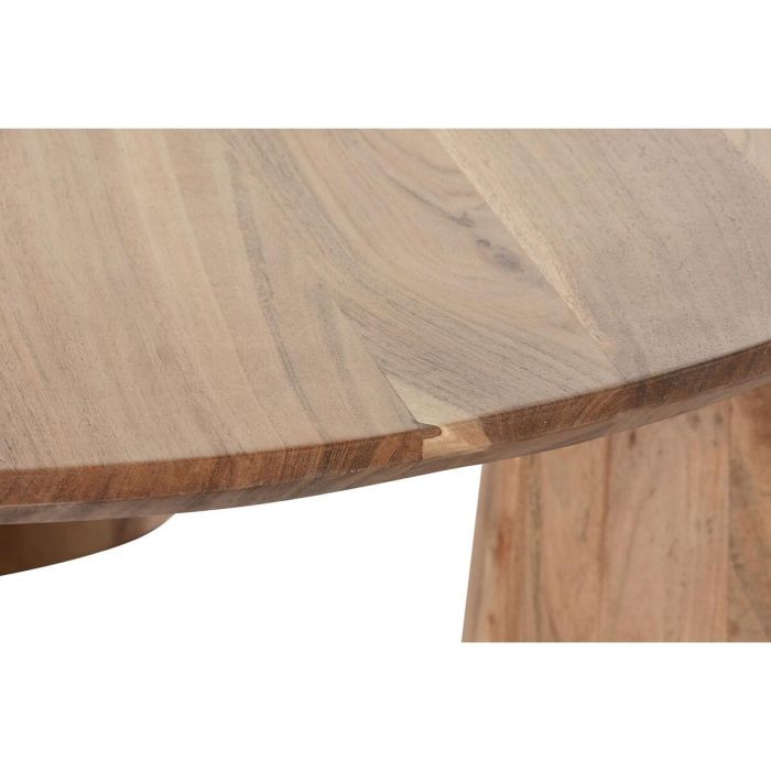 Mesa de Centro DKD Home Decor Acacia 100 x 100 x 43 cm 2