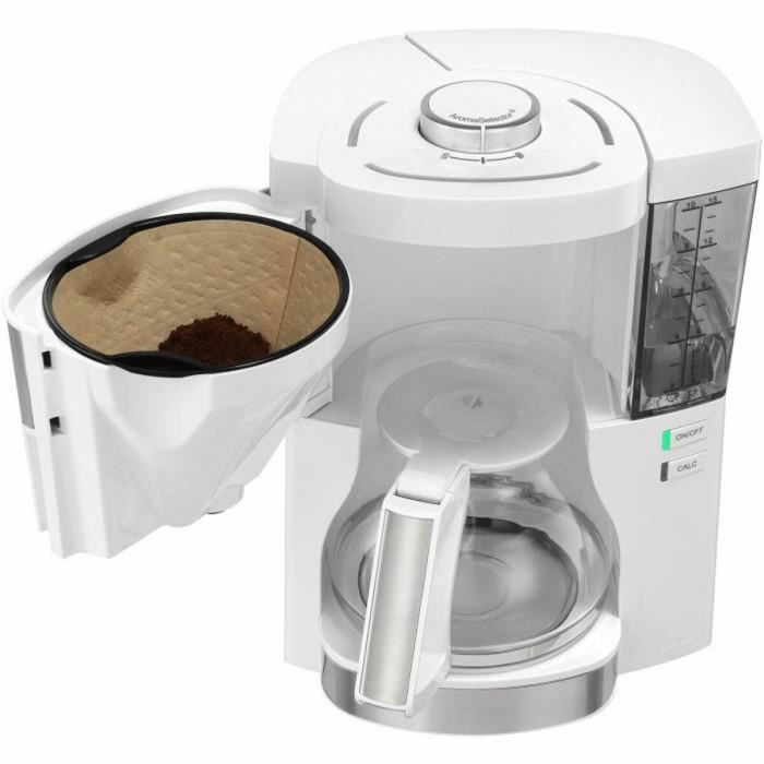 Melitta 1025-05 Cafetera de Filtro Look V Perfección Blanca, 10 Tazas (1.25L), AromaSelector, Acero Inoxidable 4 Melitta 1025-05 Cafetera de Filtro Look V Perfección Blanca, 10 Tazas (1.25L), AromaSelector, Acero Inoxidable 4