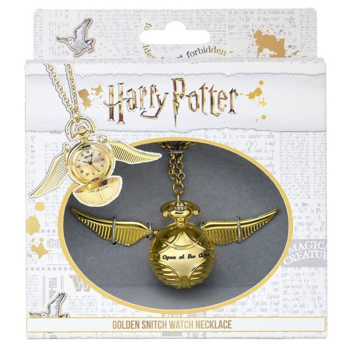 Colgante reloj Golden Snitch Harry Potter 0 Colgante reloj Golden Snitch Harry Potter 0