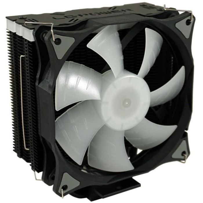 LC-Power LC-CC-120-ARGB-PRO Enfriador CPU 12cm ARGB para Intel 1700/1150/1151/1156/1366 y AMD (58 CFM, 180W TDP)