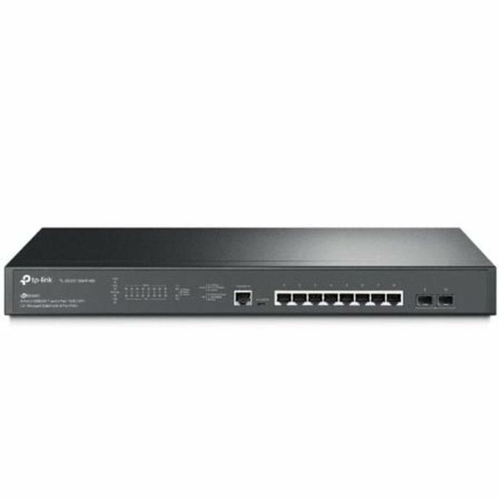 Omada 8× 100/1000/2500 Mbps RJ45, 2× 10G SFP+ Slots, RJ45/Micro-USB, 80 Gbps, 16 K MAC, 9 KB Jumbo, 440 x 180 x 44 mm Omada 8× 100/1000/2500 Mbps RJ45, 2× 10G SFP+ Slots, RJ45/Micro-USB, 80 Gbps, 16 K MAC, 9 KB Jumbo, 440 x 180 x 44 mm