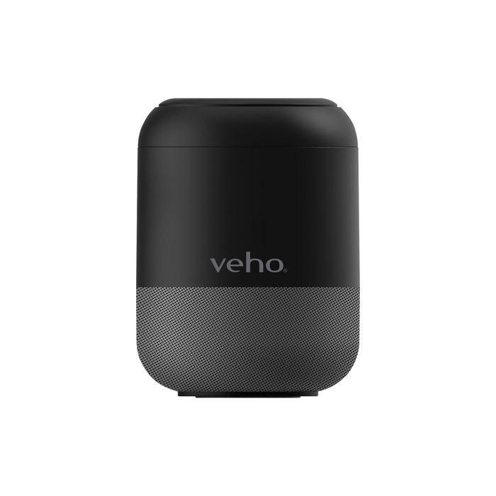 Veho MZ-S Altavoz Bluetooth Inalámbrico Portátil Potente 5W, 12h Batería, Alcance 10m, Negro 1