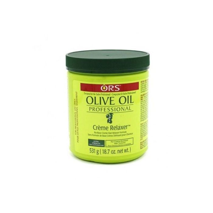 Olive Oil Creme Relaxer Extra Strength 531 gr Organic Root Stimulator