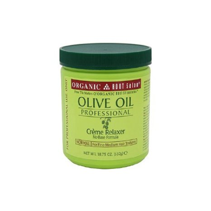 Olive Oil Creme Relaxer Normal Strength 531 gr Organic Root Stimulator