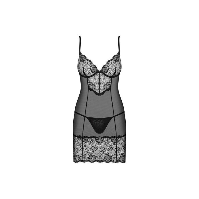 Chemise y Tanga Alluria (S/M) Obsessive Alluria 3 Chemise y Tanga Alluria (S/M) Obsessive Alluria 3