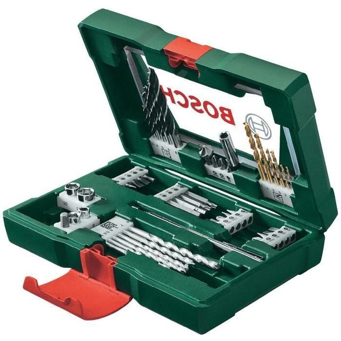 BOSCH BOS3165140751544 - Juego de brocas y taladros TiN V-Line de 48 piezas con vástago magnético 0 BOSCH BOS3165140751544 - Juego de brocas y taladros TiN V-Line de 48 piezas con vástago magnético 0