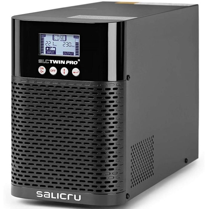 Salicru 699CA000003 SAI/UPS SLC TWIN PRO2 Doble Conversión 1kVA 900W 3 Salidas AC Torre 0 Salicru 699CA000003 SAI/UPS SLC TWIN PRO2 Doble Conversión 1kVA 900W 3 Salidas AC Torre 0