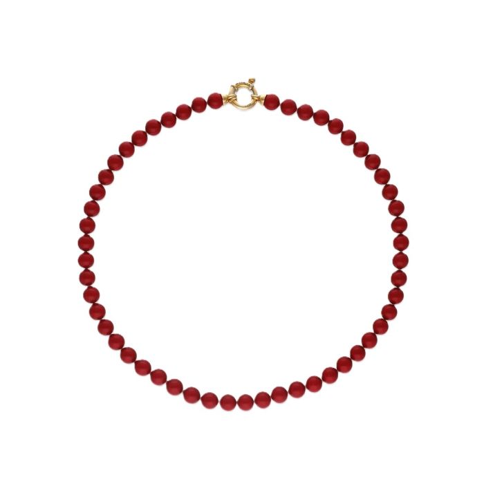Pulsera Mujer Majorica 09866.04.1.N45.405.1 Rojo