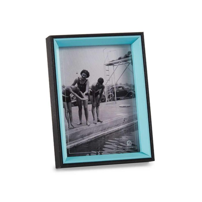 Portafotos de Madera 13x18 cm Negro y Azul - Giftdecor (24 Unidades) 1