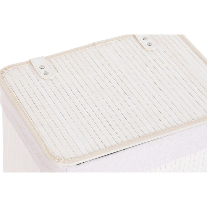 Cesta Ropa Basicos DKD Home Decor Blanco 30 x 46 x 40 cm Set de 6 1 Cesta Ropa Basicos DKD Home Decor Blanco 30 x 46 x 40 cm Set de 6 1