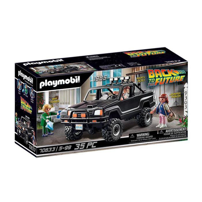 PLAYMOBIL 70633 Regreso Al Futuro Camioneta Pick-Up de Marty McFly y Jennifer Parker