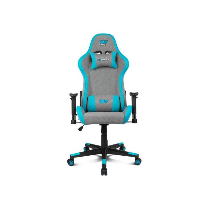 DRIFT DR90 PRO Silla Gamer para PC, Asiento Acolchado, Reposabrazos 2D, Respaldo Reclinable, Color Azul y Gris 1 DRIFT DR90 PRO Silla Gamer para PC, Asiento Acolchado, Reposabrazos 2D, Respaldo Reclinable, Color Azul y Gris 1