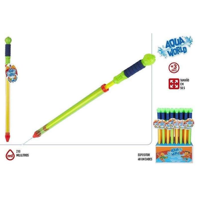 Lanzador de agua aqua world 58 cm - modelos surtidos Lanzador de agua aqua world 58 cm - modelos surtidos