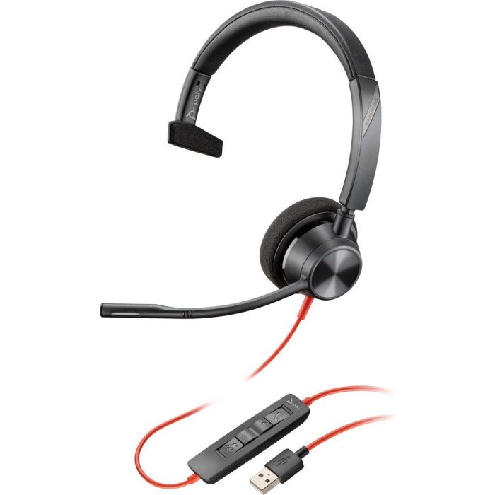 Poly Blackwire 5220 Stereo USB-A Headset (Bulk) 1 Poly Blackwire 5220 Stereo USB-A Headset (Bulk) 1