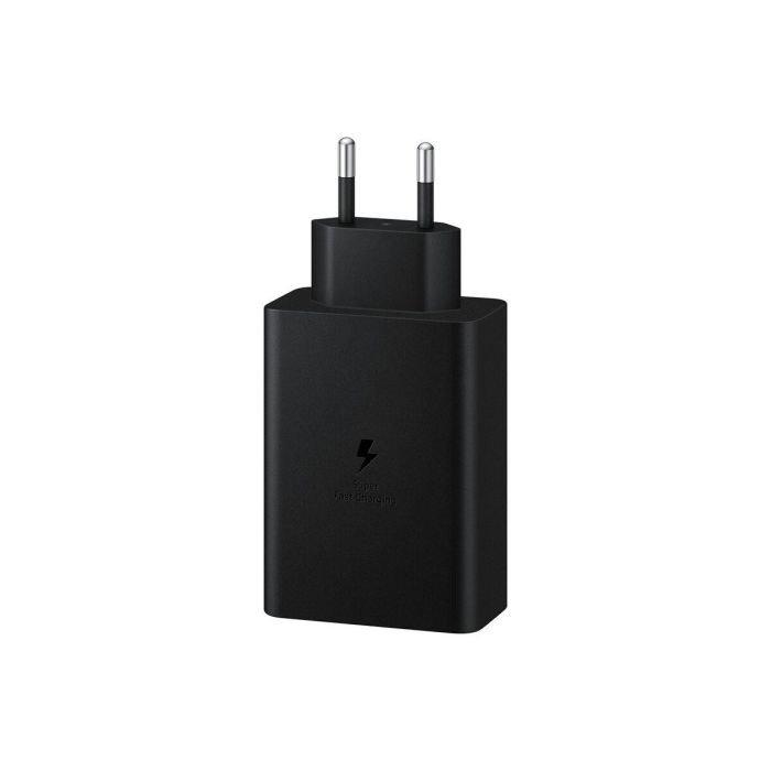 Samsung EP-T6530NBEGEU Cargador de Pared 65W Triple Puerto para Carga Rápida con 2x USB-C y 1x USB-A Negro 23