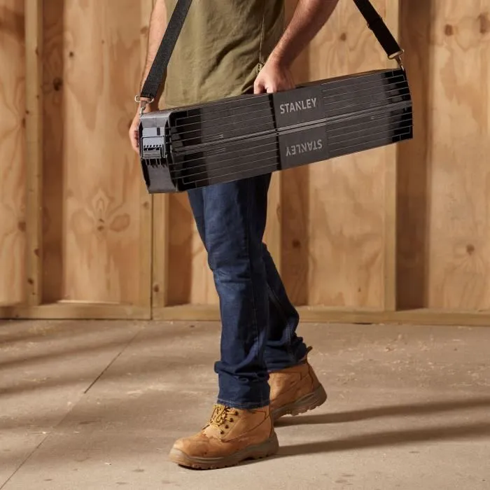 Stanley Caballetes Plegables 2 Capacidad Carga 350kg Transportables Aluminio 5