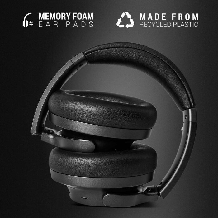 Energy Sistem Auriculares Silent ANC Inalámbricos con Cancelación de Ruido, Bluetooth 5.4, Negro 5 Energy Sistem Auriculares Silent ANC Inalámbricos con Cancelación de Ruido, Bluetooth 5.4, Negro 5