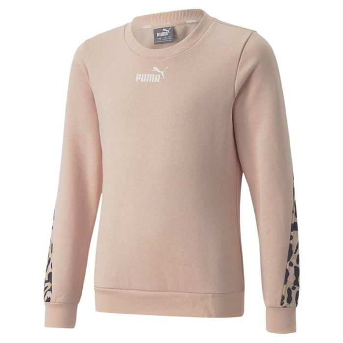Sudadera sin Capucha Niña Puma Alpha Crew Neck Rosa 39 Sudadera sin Capucha Niña Puma Alpha Crew Neck Rosa 39