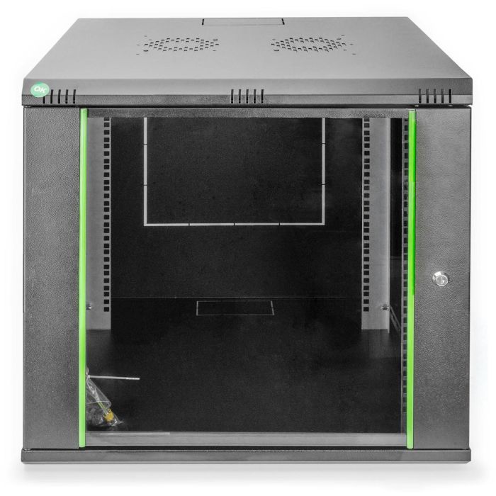 Digitus Wandgehäuse 19" 9HE 474x600x600mm, Farbe Schwarz (RAL 9005) 2