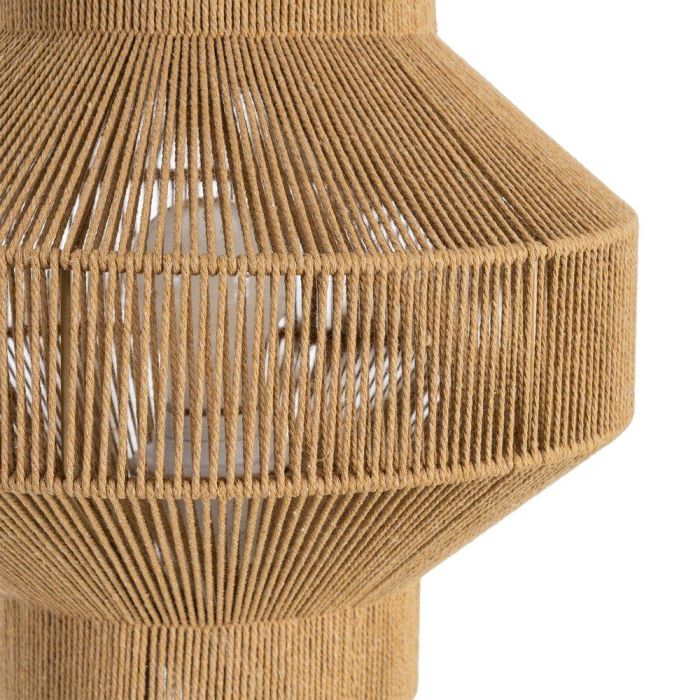 Lámpara Mesa Natural Cuerda de Papel 30 X 30 X 28,50 cm