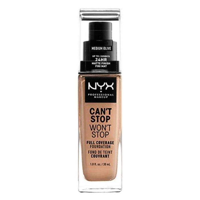 Base de Maquillaje Fluida Can't Stop Won't Stop NYX (30 ml) (30 ml) 26 Base de Maquillaje Fluida Can't Stop Won't Stop NYX (30 ml) (30 ml) 26