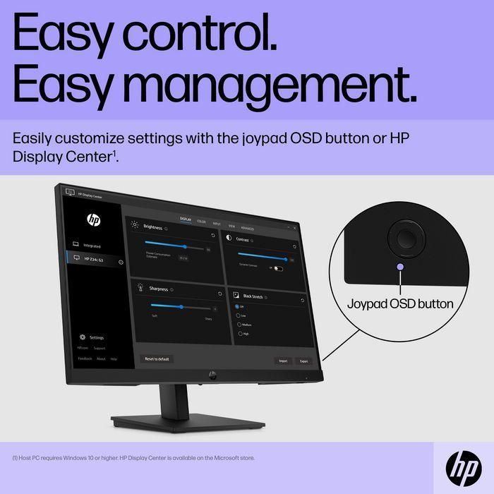 HP Monitor P22h G5 / 21,5" / FHD / VGA-HDMI-DisplayPort / Regulable Altura 22 HP Monitor P22h G5 / 21,5" / FHD / VGA-HDMI-DisplayPort / Regulable Altura 22