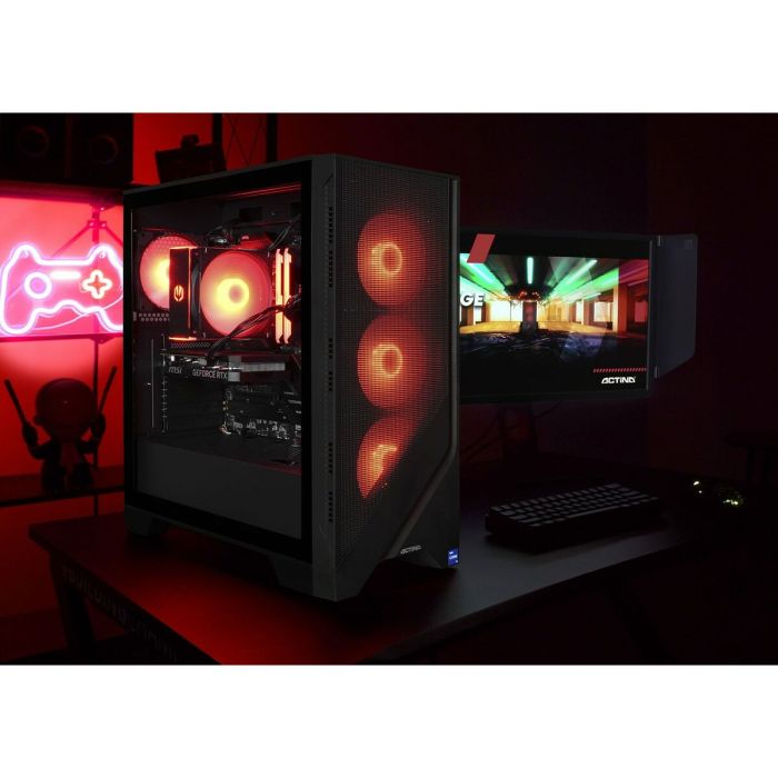 PC de Sobremesa Actina KOMACNGIP0077 AMD RYZEN™ 5 7500F 32 GB RAM 1 TB SSD NVIDIA GEFORCE RTX 4060 TI 3 PC de Sobremesa Actina KOMACNGIP0077 AMD RYZEN™ 5 7500F 32 GB RAM 1 TB SSD NVIDIA GEFORCE RTX 4060 TI 3