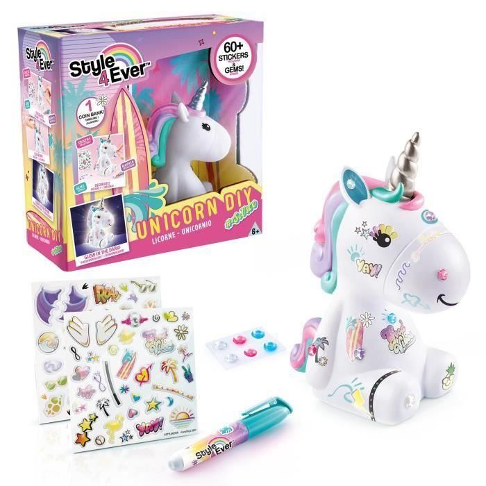 CANAL TOYS - DIY Unicorn - ¡Decora y personaliza tu Unicornio!