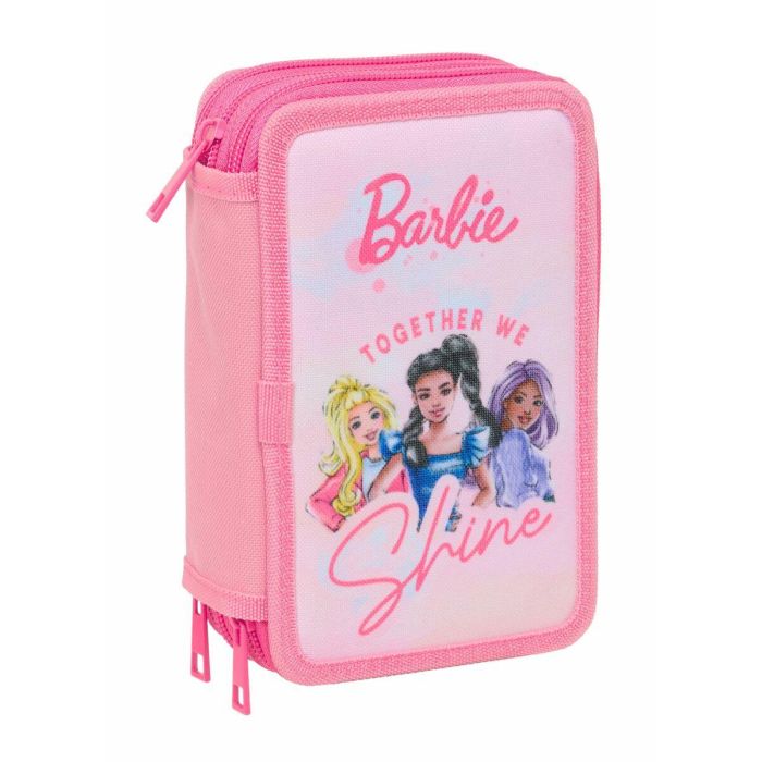 Safta Plumier Triple Barbie 37 Pcs, Estuche Escolar con 3 Compartimentos, para Niñas y Niños, 12.5x19.5x5.5cm 8 Safta Plumier Triple Barbie 37 Pcs, Estuche Escolar con 3 Compartimentos, para Niñas y Niños, 12.5x19.5x5.5cm 8