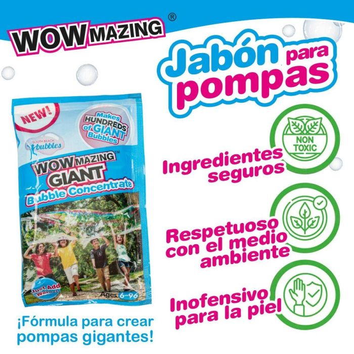 Juego de Pompas de Jabón WOWmazing 41 cm (20 Unidades) 4