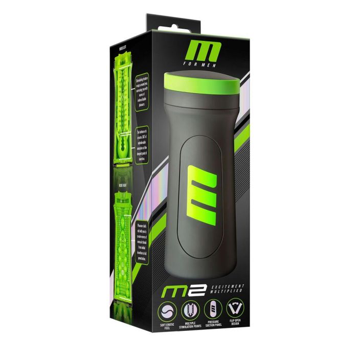 Masturbador Masculino Blush M for Men Negro 1 Masturbador Masculino Blush M for Men Negro 1