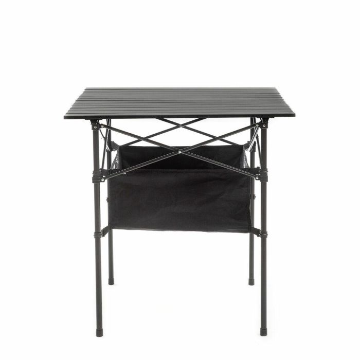 Mesa de Camping Plegable con Cesta y Funda Folble InnovaGoods 9 Mesa de Camping Plegable con Cesta y Funda Folble InnovaGoods 9