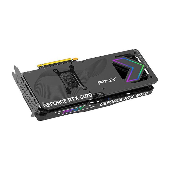 PNY GeForce RTX 5070 12GB GDDR7 VERTO ARGB OC Triple Fan Tarjeta Gráfica 5
