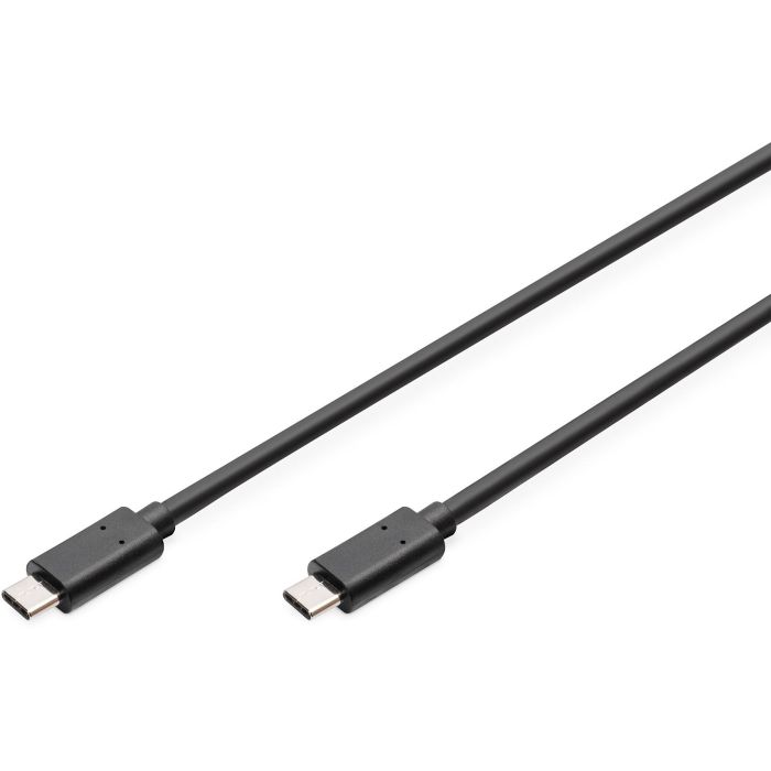 DIGITUS USB 2.0 Anschlusskabel Typ C -C M/M 3.0m. sw