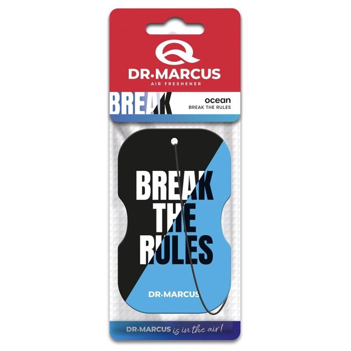 Dr. Marcus DRM1122 Ambientador Colgante de Celulosa Break The Rules Ocean 2 Dr. Marcus DRM1122 Ambientador Colgante de Celulosa Break The Rules Ocean 2