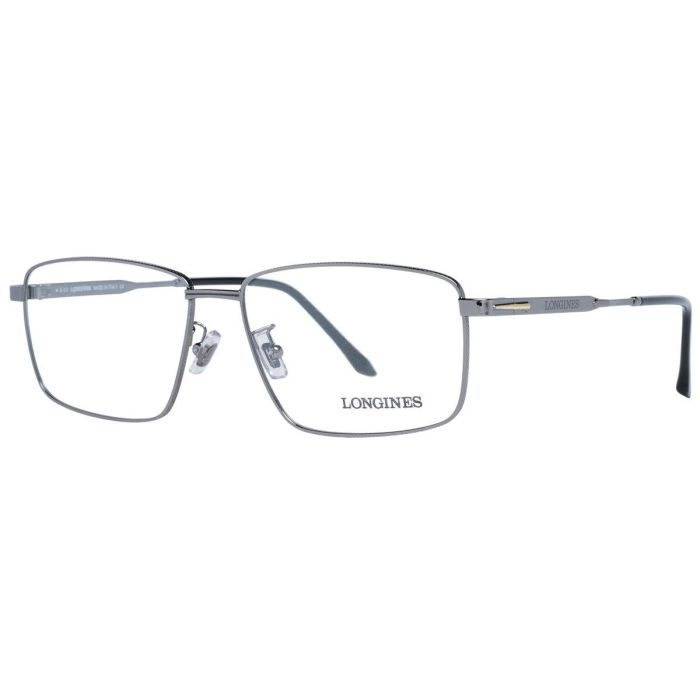 Montura de Gafas Hombre Longines LG5017-H-57008 Gris ø 57 mm 5 Montura de Gafas Hombre Longines LG5017-H-57008 Gris ø 57 mm 5