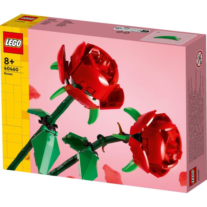 LEGO 40460 Rosas, Set de Flores Artificiales para Niñas y Niños a Partir de 8 Años, Decoración del Hogar 4