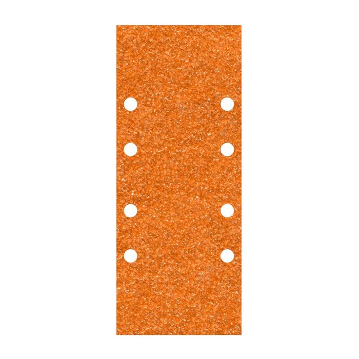 Wolfcraft Hojas de Lijar de Corindón Perforadas 93x230mm Grano 120 - Set de 5 Unidades