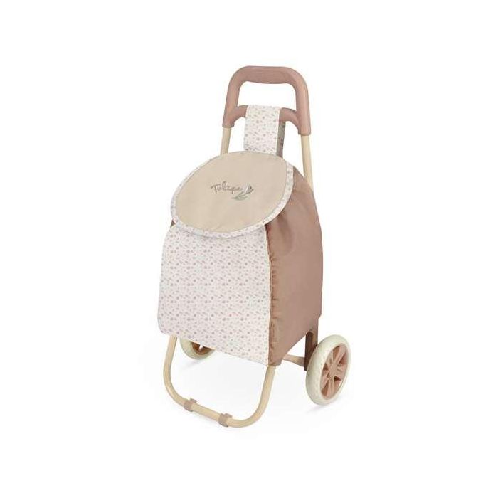 Decuevas Carro de Compra Infantil Rosa Tulipe 66x36x30 cm - Material: Metal, Plástico, Poliéster - Edad +3 años Decuevas Carro de Compra Infantil Rosa Tulipe 66x36x30 cm - Material: Metal, Plástico, Poliéster - Edad +3 años