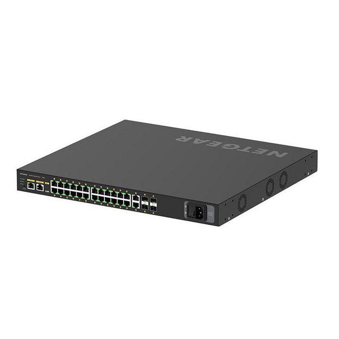 NETGEAR M4250-26G4F PoE+ GSM4230P-100EUS Switch Gestionado L2/L3 Gigabit Ethernet 24+4 Puertos Montaje en Rack 3