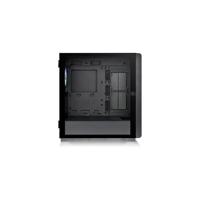 Thermaltake S250 TG ARGB - Caja Torre Media PC, Negro, con Ventana de Cristal Templado y Ventiladores ARGB, Compatible con ATX/EATX/micro-ATX/Mini-ITX