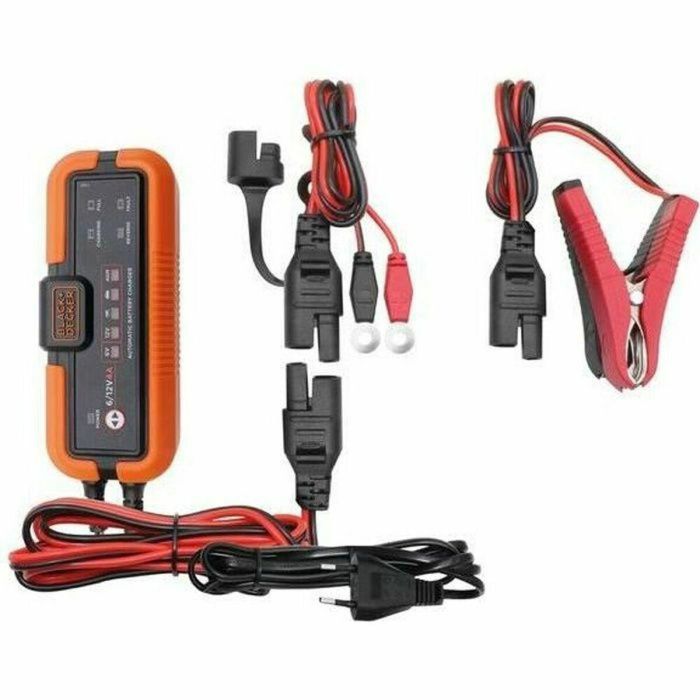 Cargador de Bateria Black & Decker 6V y 12V 4A