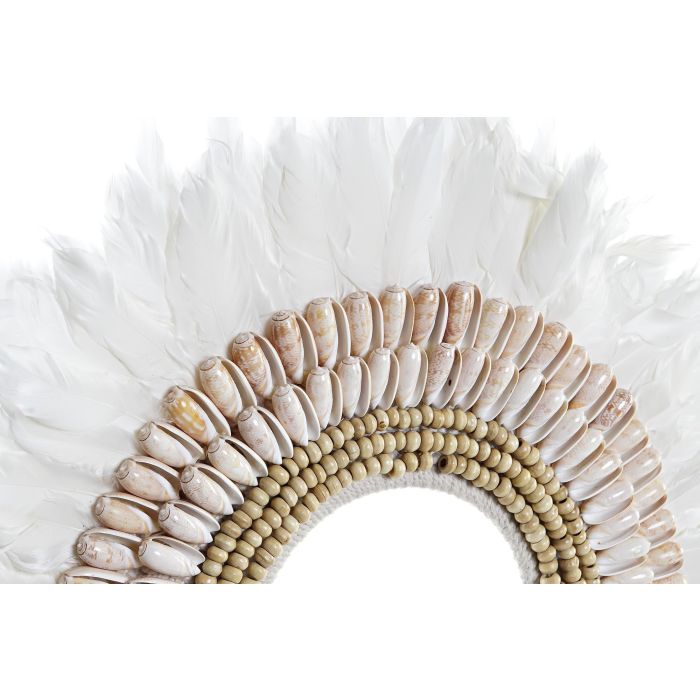 Decoracion Balines DKD Home Decor Blanco Natural 12.5 x 59 x 50 cm 2 Decoracion Balines DKD Home Decor Blanco Natural 12.5 x 59 x 50 cm 2
