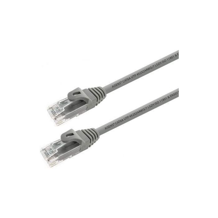 Aisens Cable De Red Latiguillo Rj45 Lszh Cat.6A 500Mhz Utp Awg24 gris 50 cm 1 Aisens Cable De Red Latiguillo Rj45 Lszh Cat.6A 500Mhz Utp Awg24 gris 50 cm 1