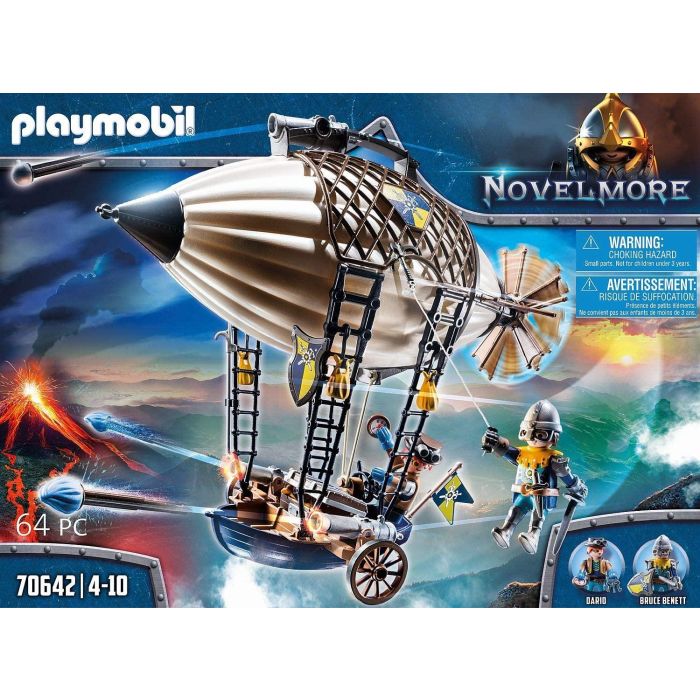 Playmobil Zeppelin Novelmore Dario DaVanci con Bruce Benett, cañones y accesorios 2 Playmobil Zeppelin Novelmore Dario DaVanci con Bruce Benett, cañones y accesorios 2