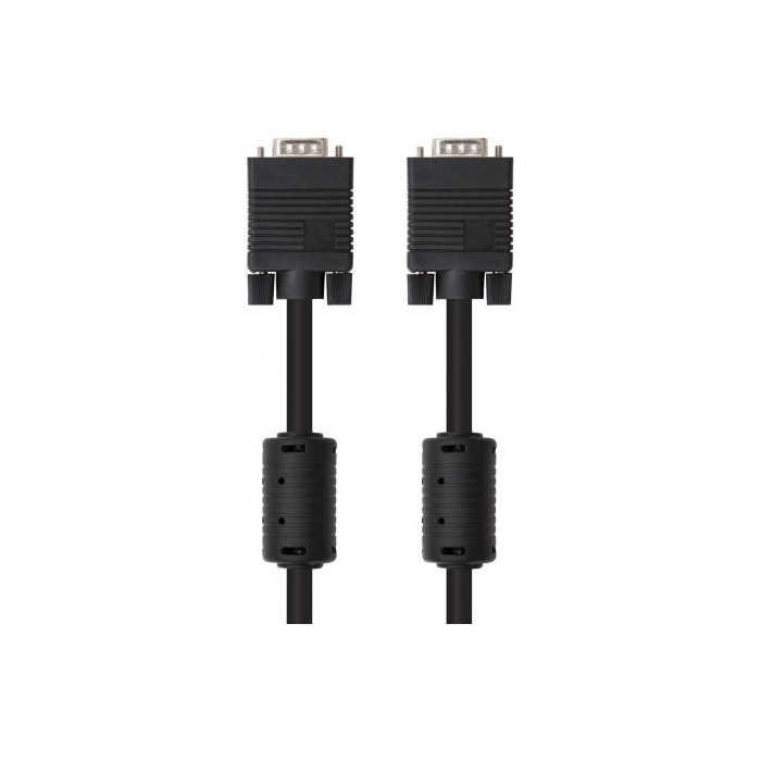 Cable VGA NANOCABLE 10.15.0101 Negro 1 m 2 Cable VGA NANOCABLE 10.15.0101 Negro 1 m 2