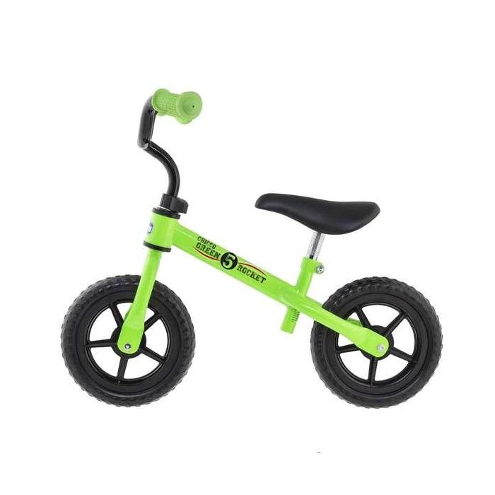Chicco Bicicleta sin Pedales S Bullet Verde 10 Pulgadas para Niños de 2 a 5 Años Ideal para el Equilibrio 1